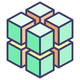 multi-cube icon